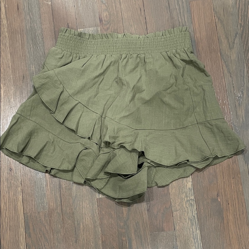 Olive Green Skort